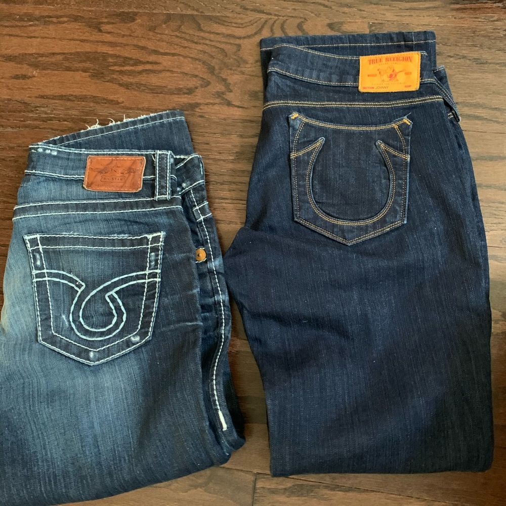 True religion & big star capri